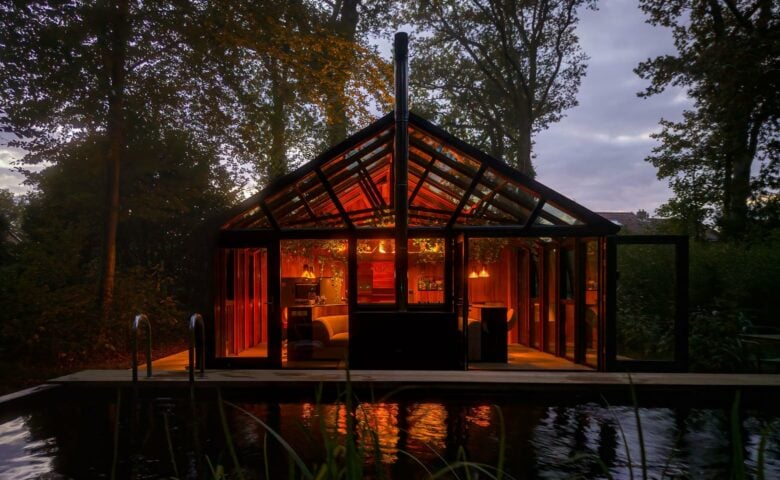 Glass House — Evening