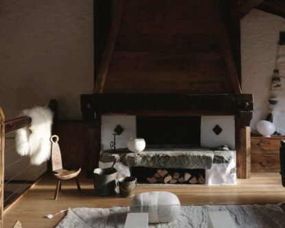 Chalet La Masure — Living room