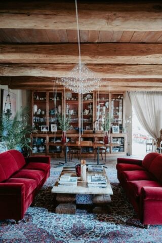 Castello di Vicarello — Lounge area