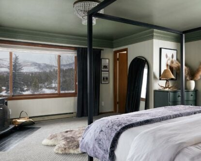 Grand Lake Cabin — Third floor bedroom