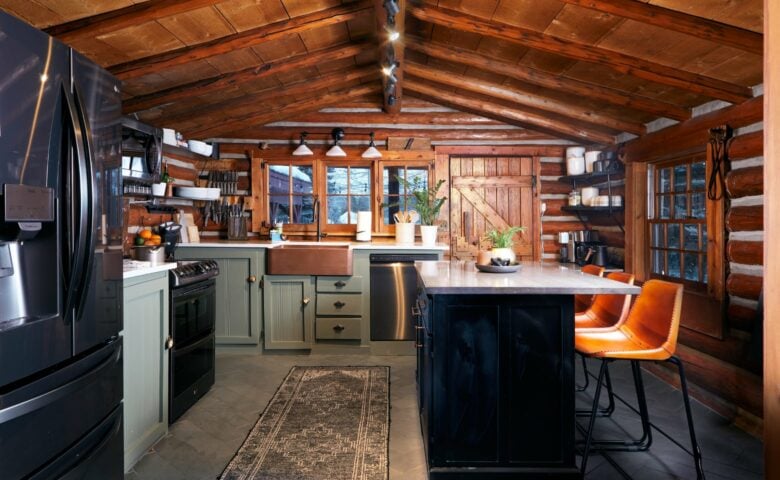 Grand Lake Cabin — Kitchen