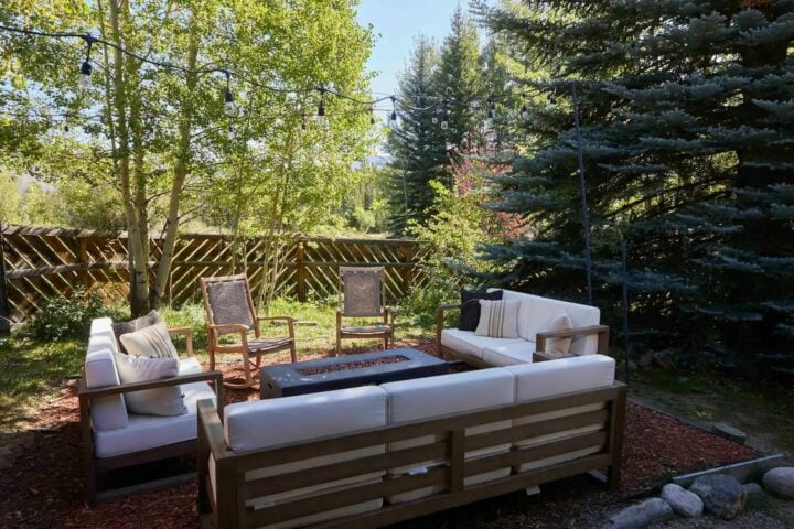 Grand Lake Cabin — Patio