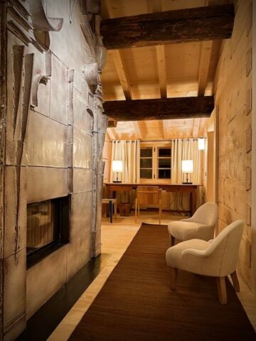 Sonnenhof — Fireplace