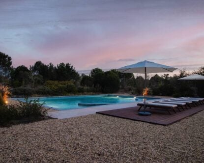 Casa Melides — Pool area