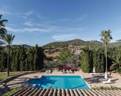 Finca Can S’Horta — Pool area