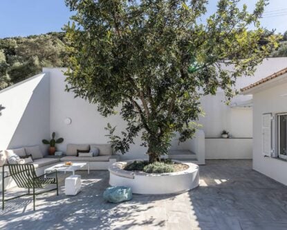 Kefalonia Boutique Villa — Tree lounge
