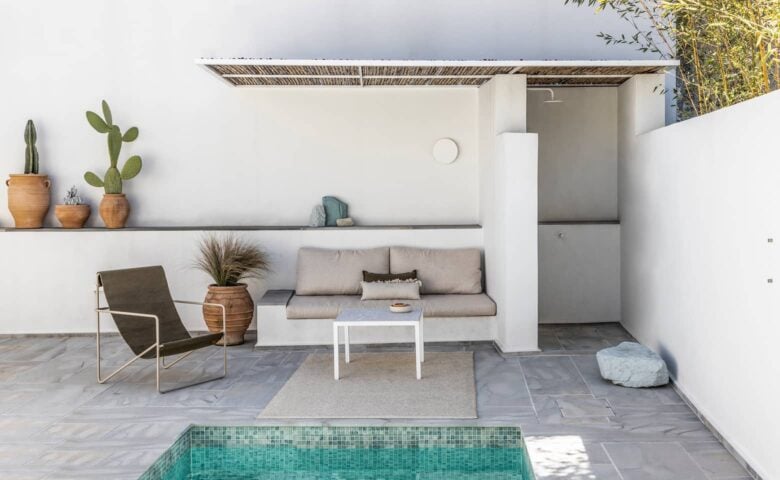 Kefalonia Boutique Villa — Pool area