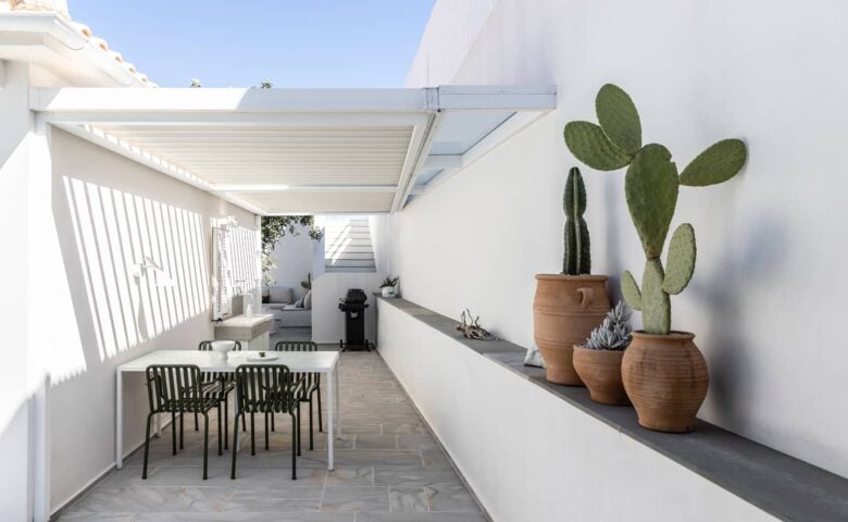 Kefalonia Boutique Villa — Outside dining