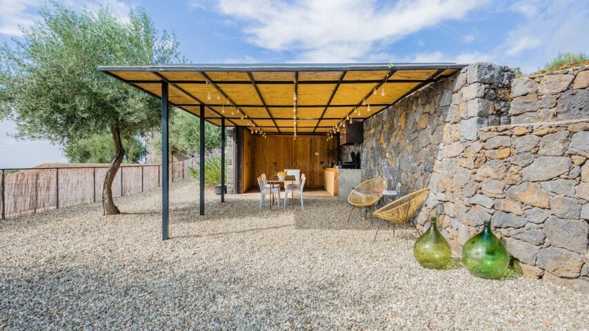 Villa Ragalna — Pool house