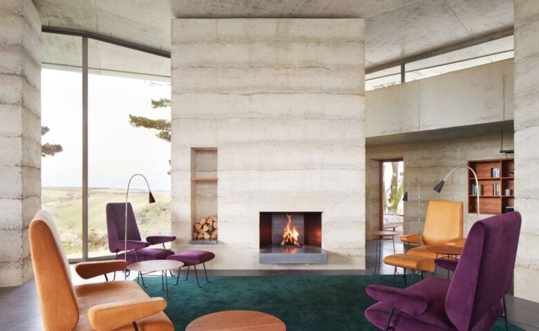 Secular Retreat — Living area