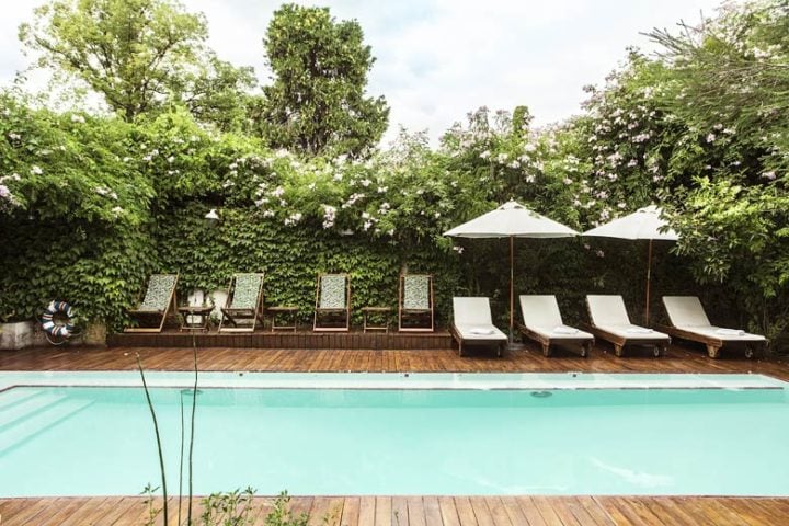 Home Hotel — The pool