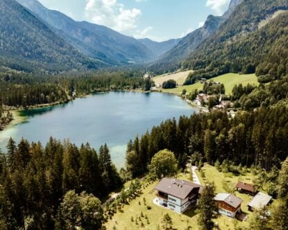 Haus am See — Haus am See and the lake