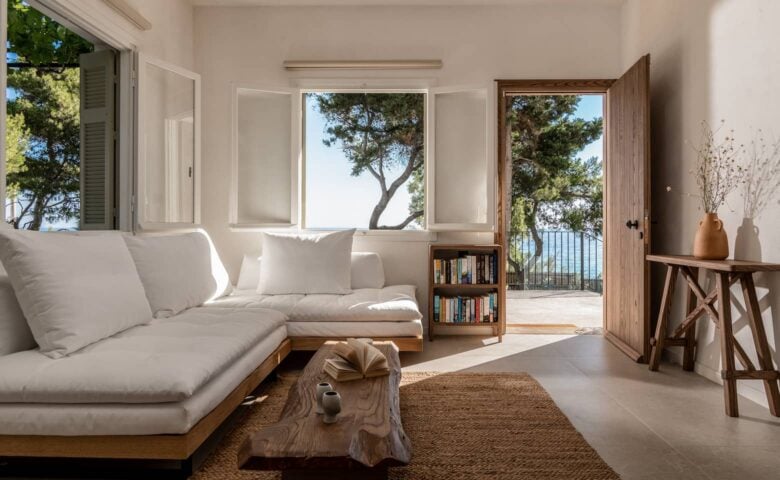 Zante Seaside Villa — Living area