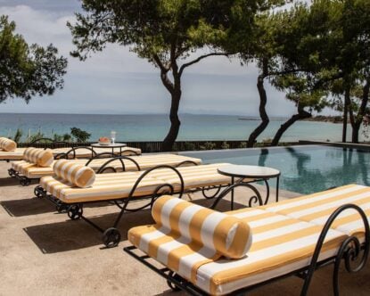 Zante Seaside Villa — Pool area