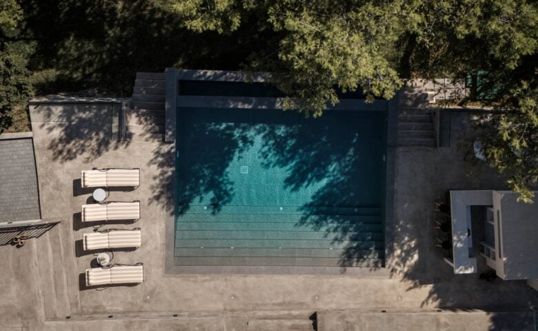 Zante Seaside Villa — Pool area
