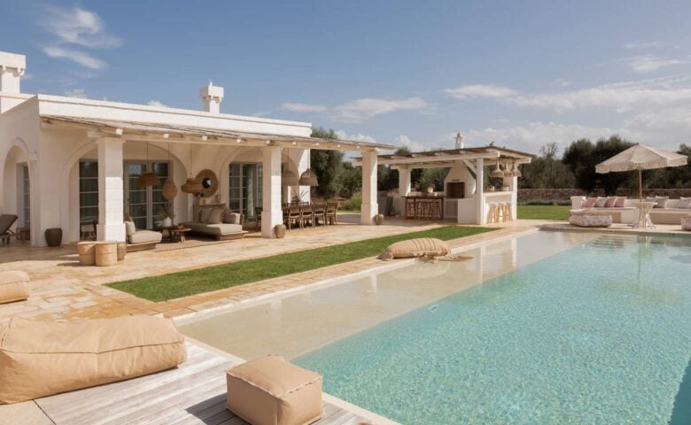 Villa Ostuni — Pool area