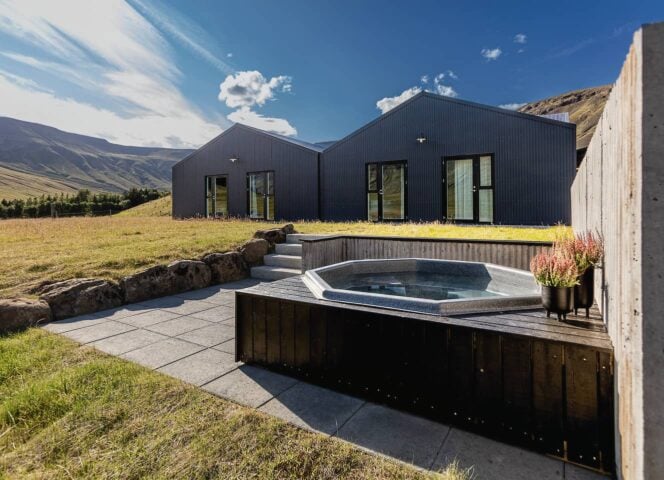 The Barn — The Barn and hot tub