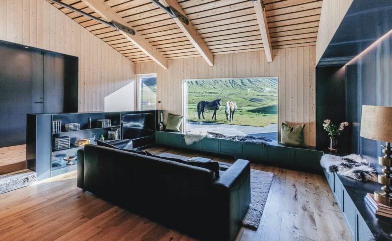 The Barn — Living room