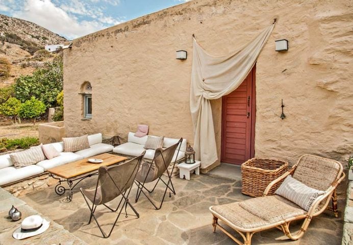 Cyclades Villa — Terrace
