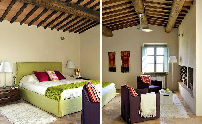 Podere Palazzo — Bedroom