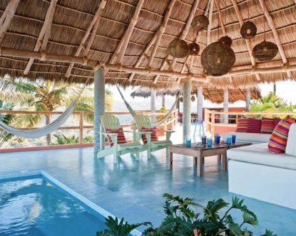 Casa dos Chicos — Open air living area