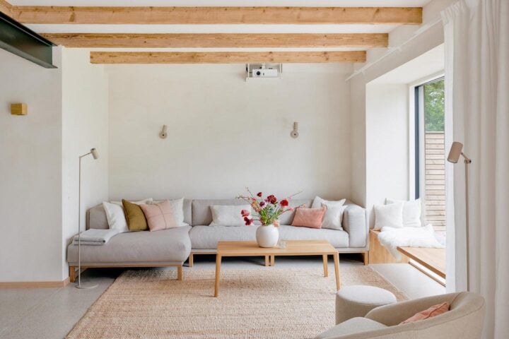 Ording House — Living room