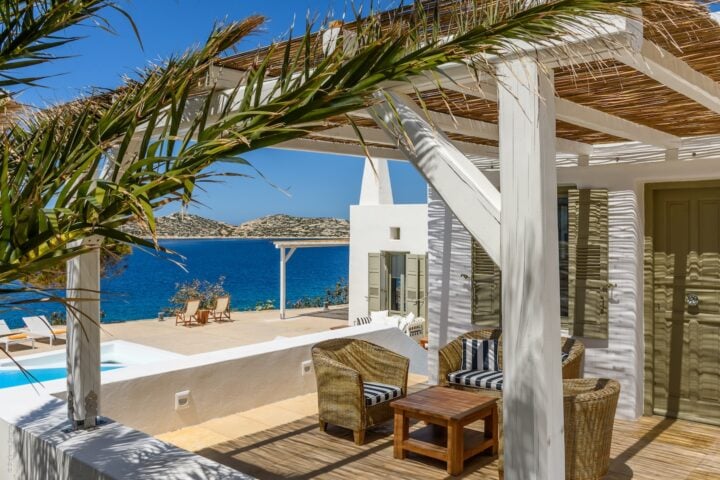 Neos Eros — Terrace elevated ground floor house