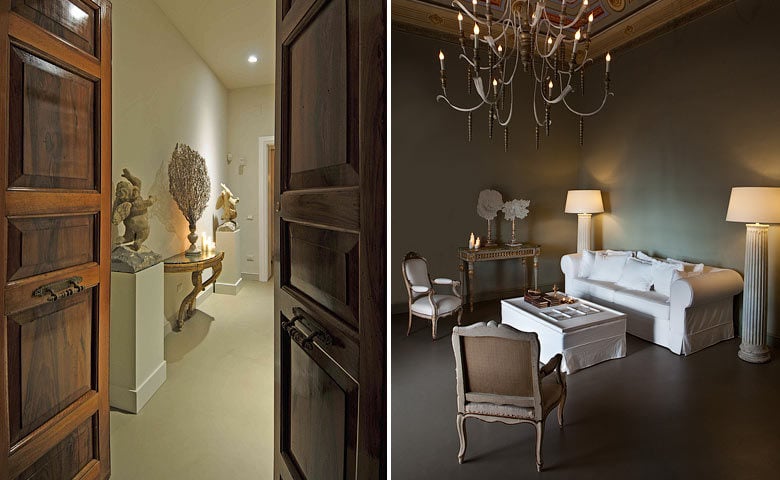 Seven Rooms Villadorata — Entrance and living area