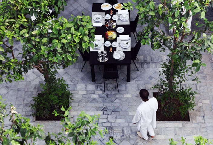 Dar Kawa — Dar Kawa patio