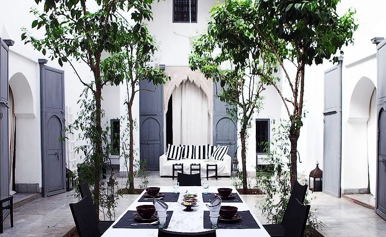 Dar Kawa — Dar Kawa patio