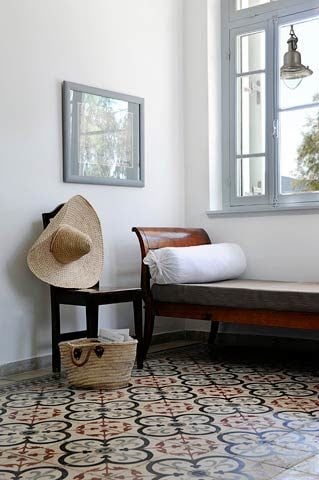 Greek Island Retreat — Interior