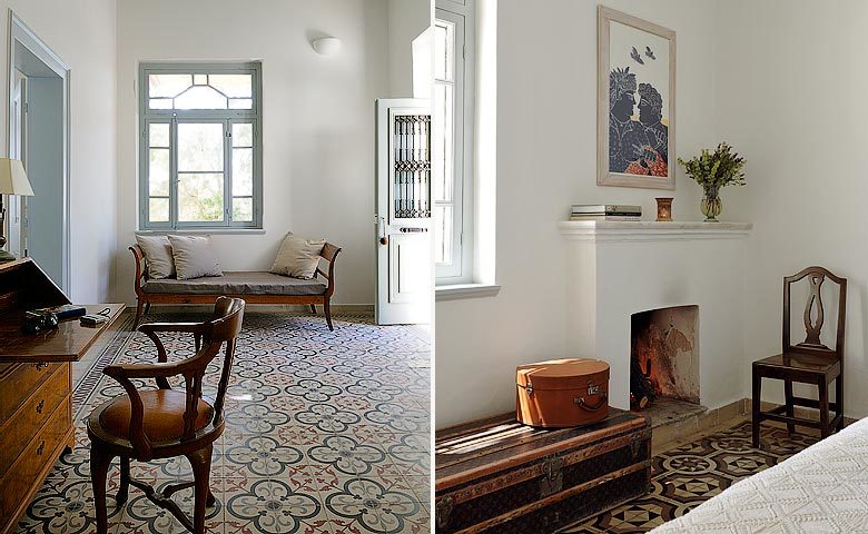 Greek Island Retreat — Villa interior