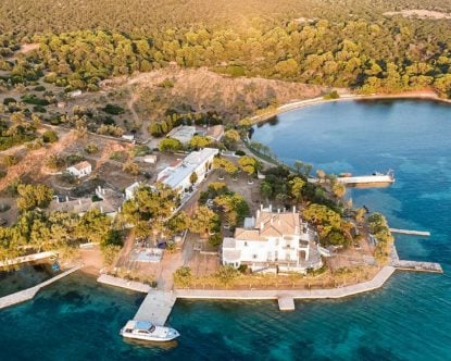 Greek Island Retreat — Private island