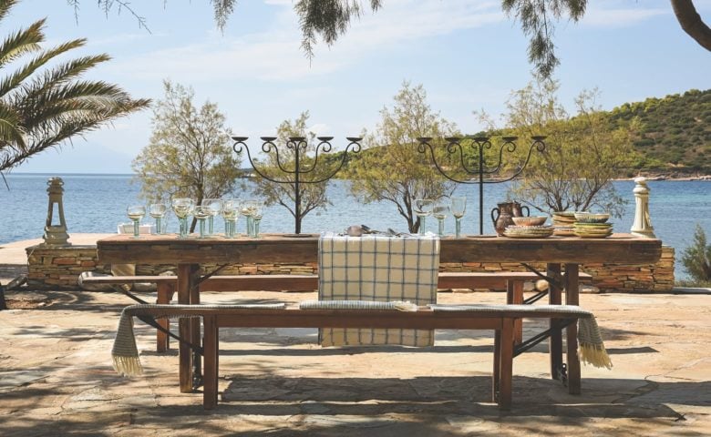 Greek Island Retreat — Terrace