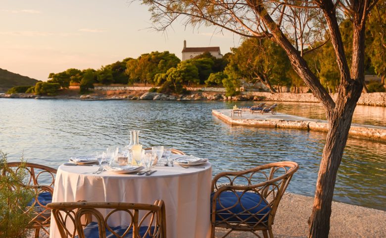 Greek Island Retreat — Terrace