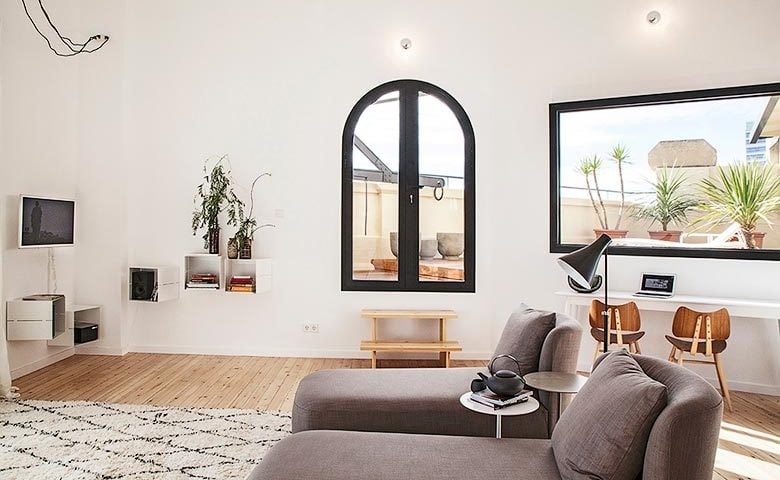Eixample Penthouse — Apartment lounge