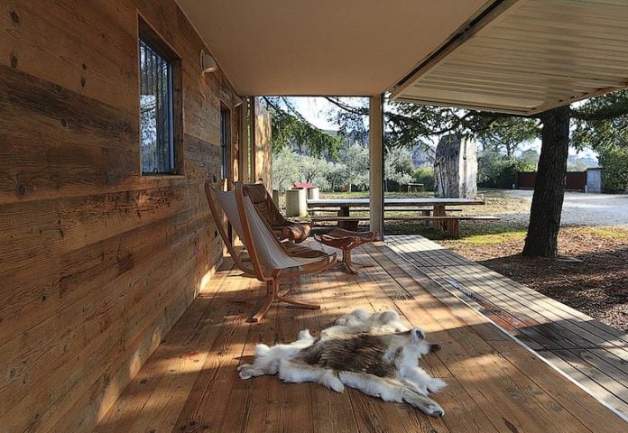 Art Loft — Container terrace