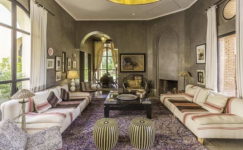 Villa Palmeraie — Living area