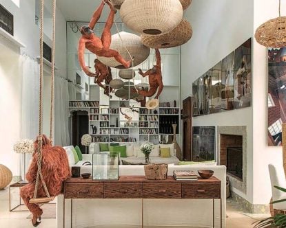 Artist Villa — Living area