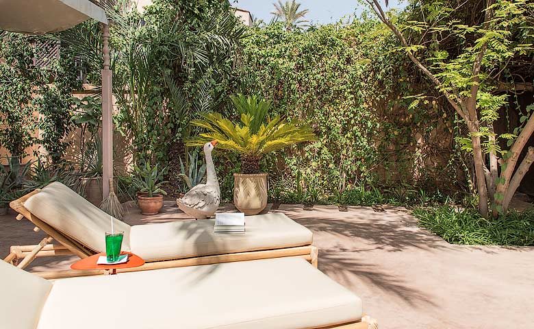 Artist Villa — Bedroom terrace