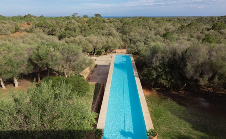 Villa Santanyi — Pool and ocean views