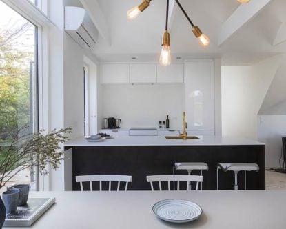 Woodhouse — Kitchen and dining area