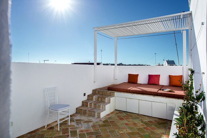 Olhão Retreat — Spiral Suite terrace