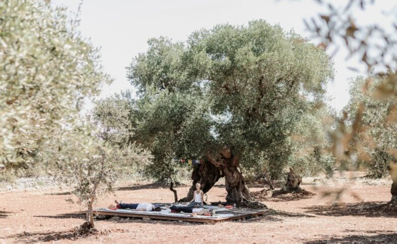 Masseria Dagilupi — Meditation and Yoga area