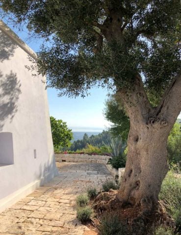 Trullo M — Outside terrace