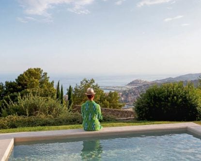 Eremo — View from the Eremo pool