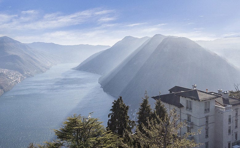 Villa Peduzzi — View of Lake Como