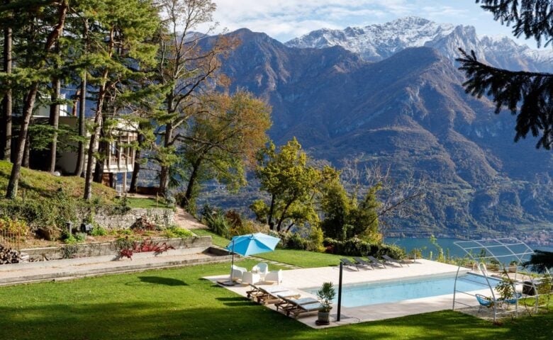 Villa Bellagio — Pool and views