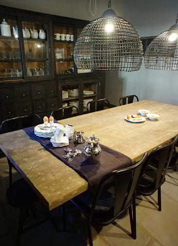 Apeiros Chora — Kitchen & breakfast table