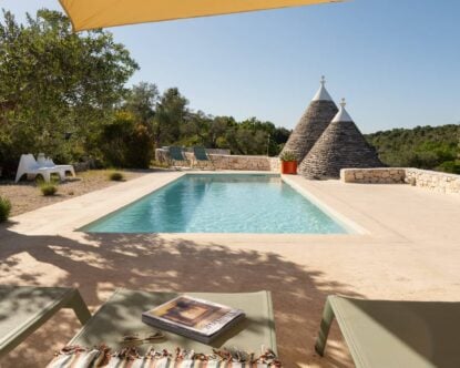 Trullo Mirto — Pool area